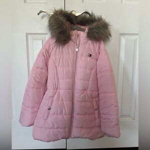 Tommy Hilfiger Pink Kids Puffer Jacket